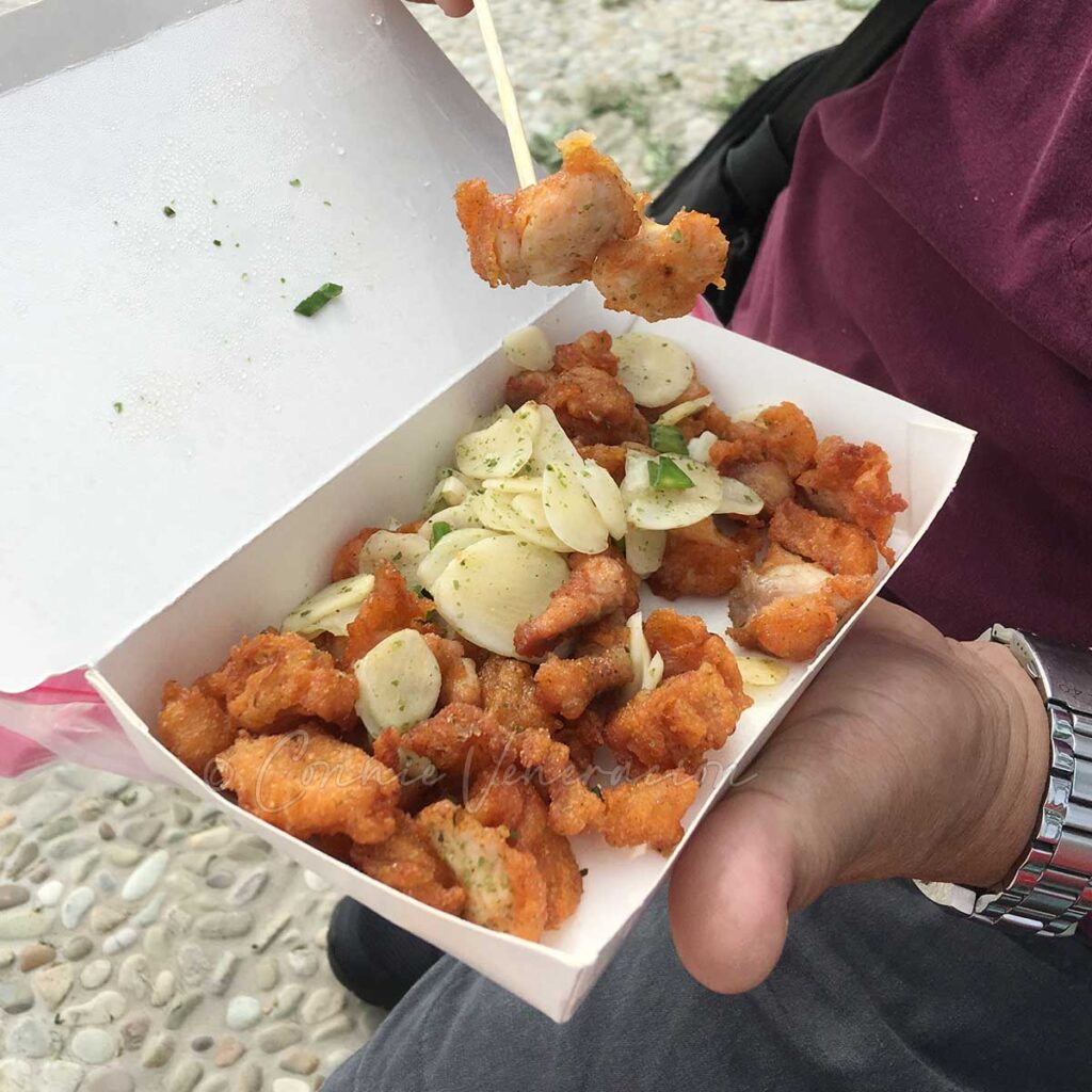 Garlic fried chicken