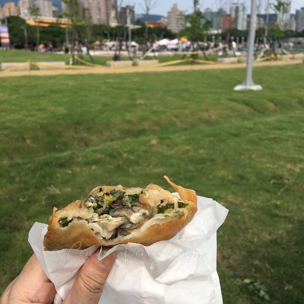 Oyster pancake