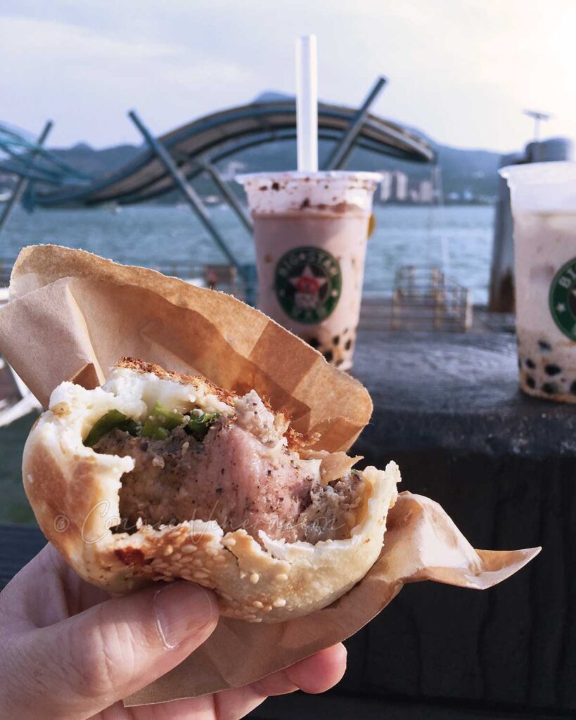 Pork buns and bubble tea