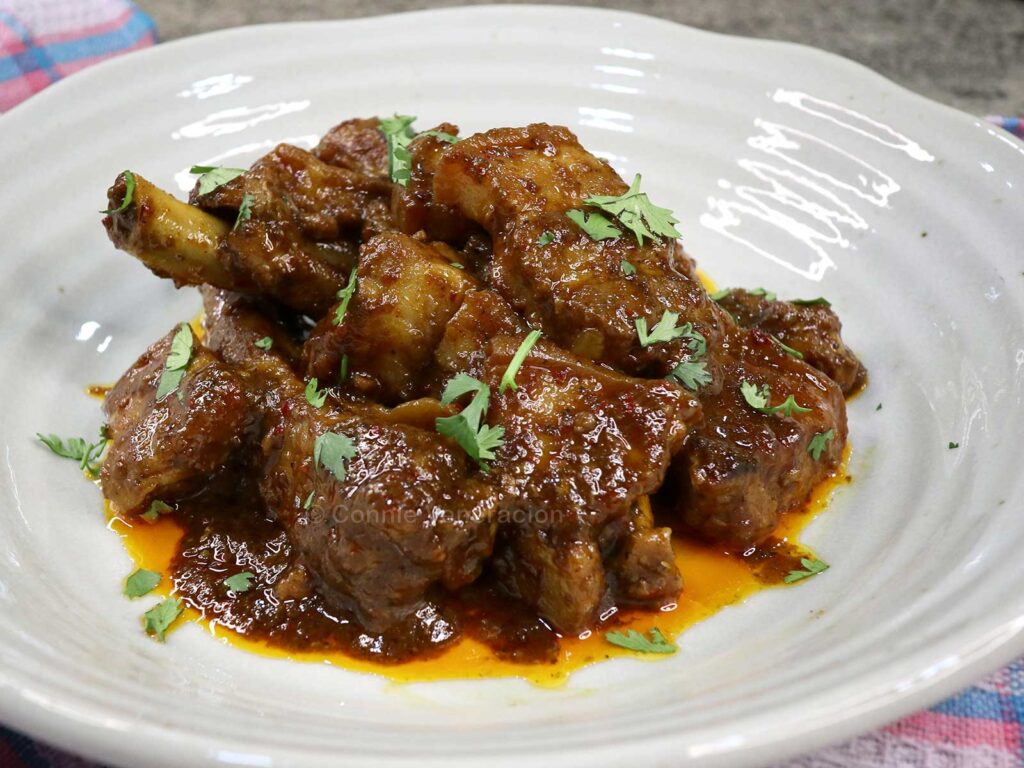 Mexican-style pork adobada
