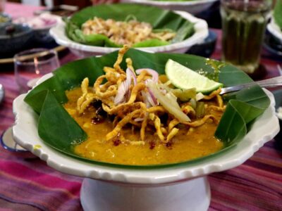 Khao soi in Chiang Mai