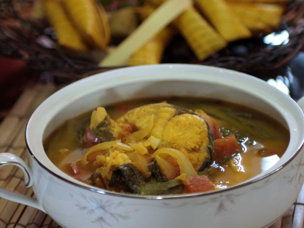 Sinigang na kanduli sa miso
