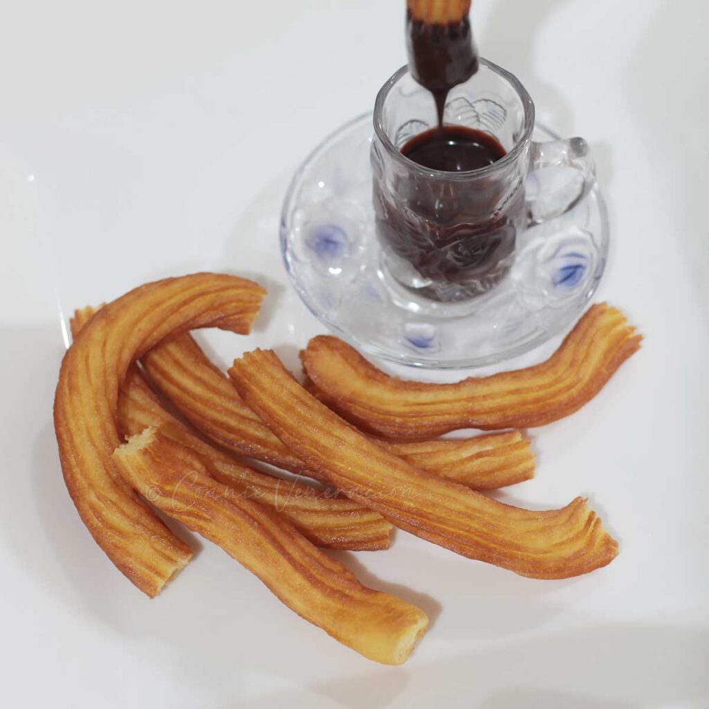 Churros and chocolate