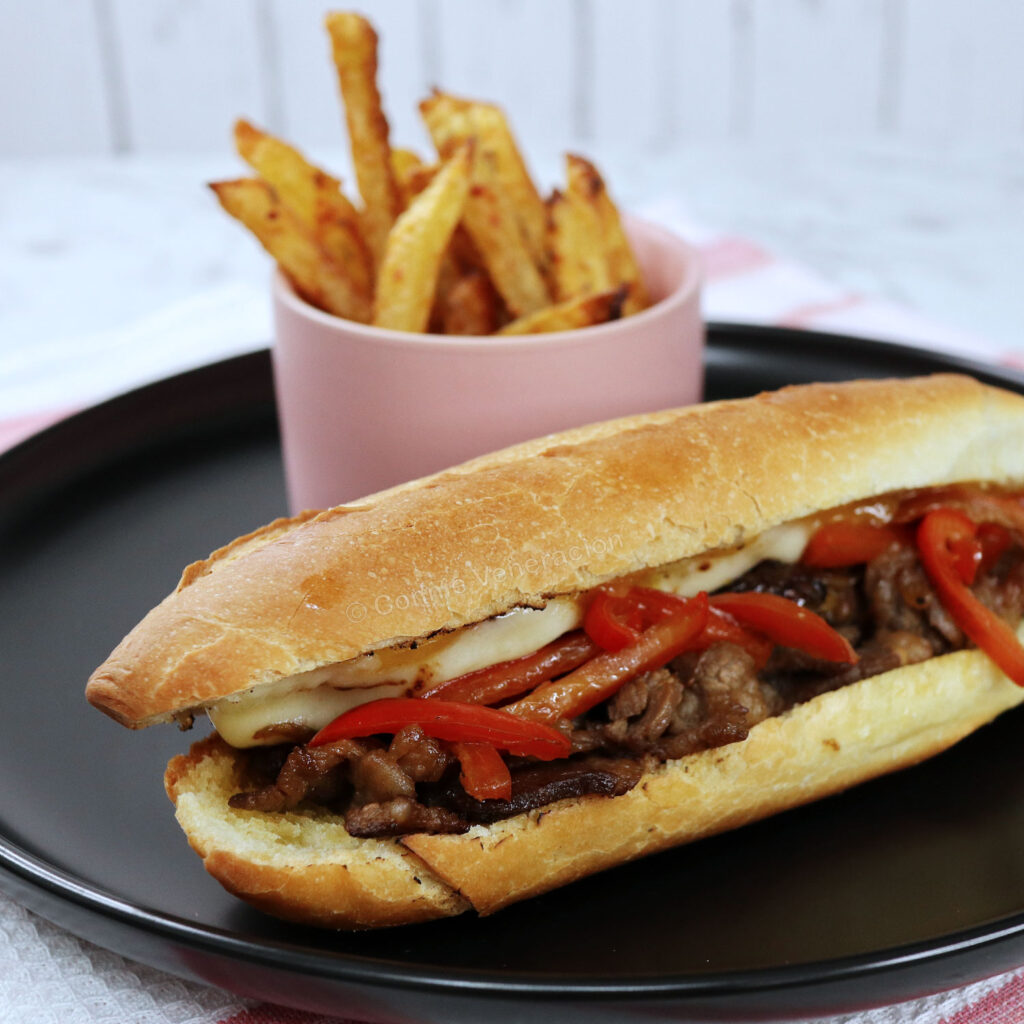 Pepper cheesesteak
