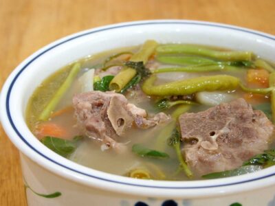Pork ribs sinigang