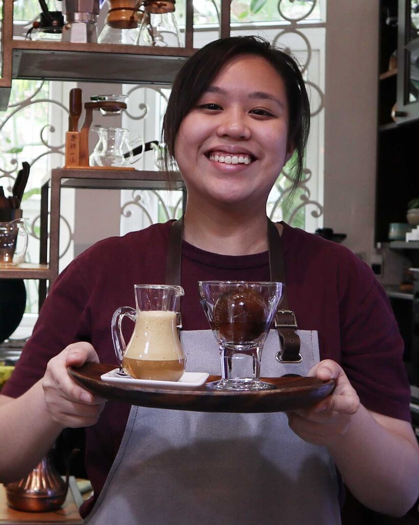 Alex Veneracion | Coffee class at The Yellow Chair Cafe, Ho Chi Minh City