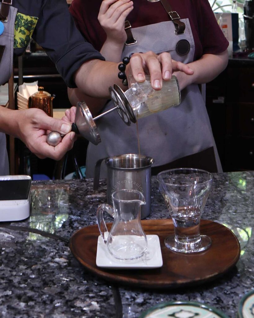 Coffee class at The Yellow Chair Cafe, Ho Chi Minh City