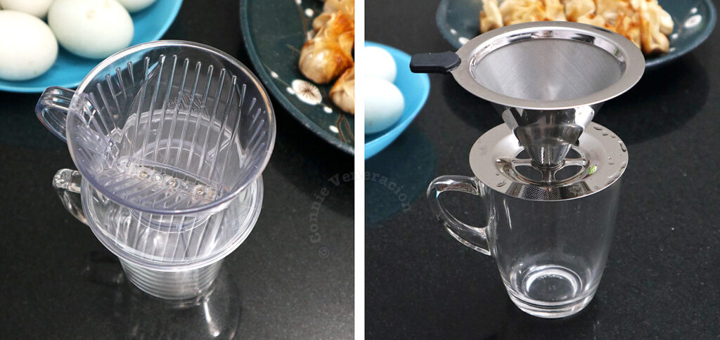 Pourover coffee drip