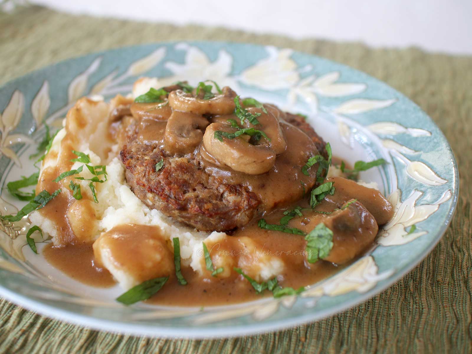 Fresh mushroom gravy
