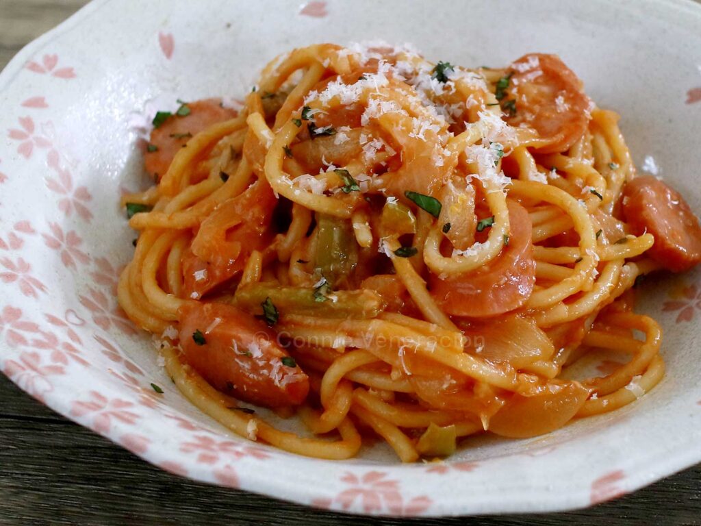 Naporitan (Japanese ketchup spaghetti)
