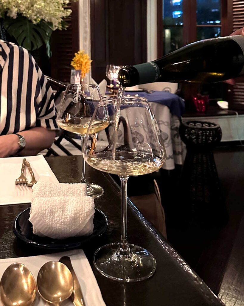 Tasting menu at Blue Elephant, Bangkok