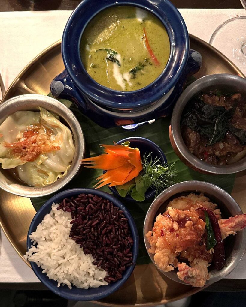 Tasting menu at Blue Elephant, Bangkok