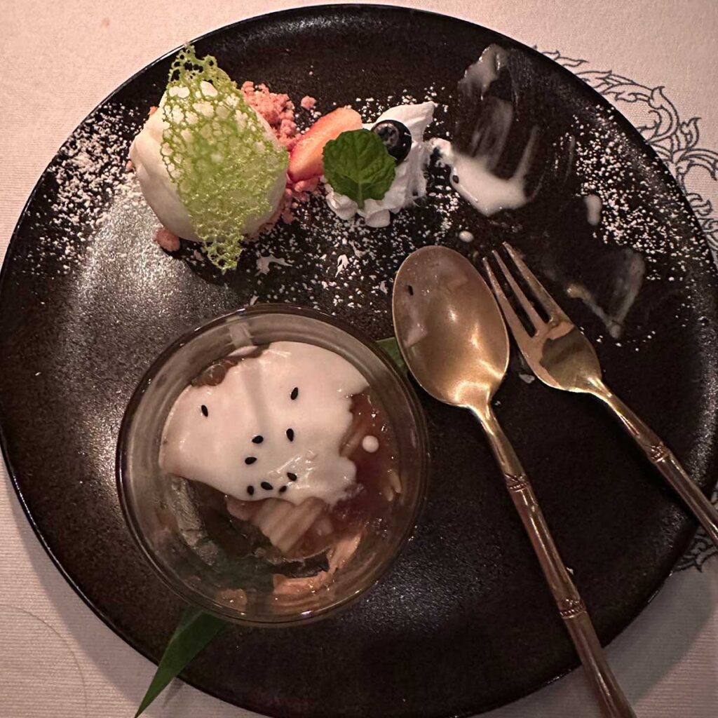 Tasting menu at Blue Elephant, Bangkok