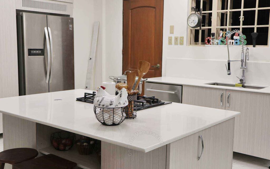 engineered quartz for our kitchen countertops