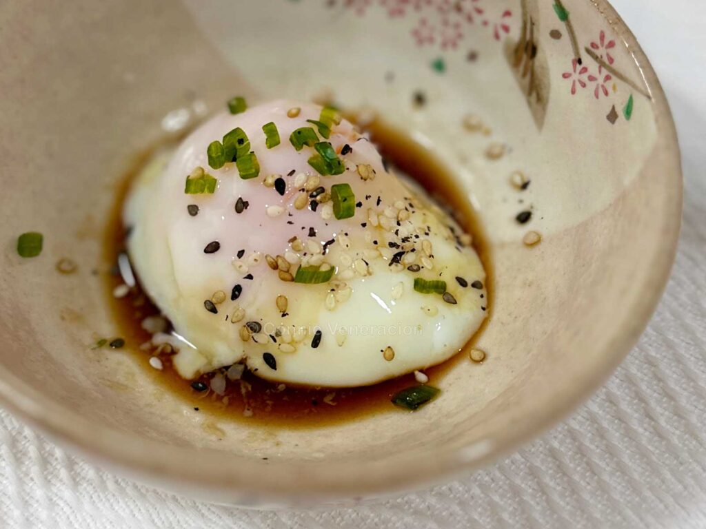 Hot spring egg (onsen tamago)
