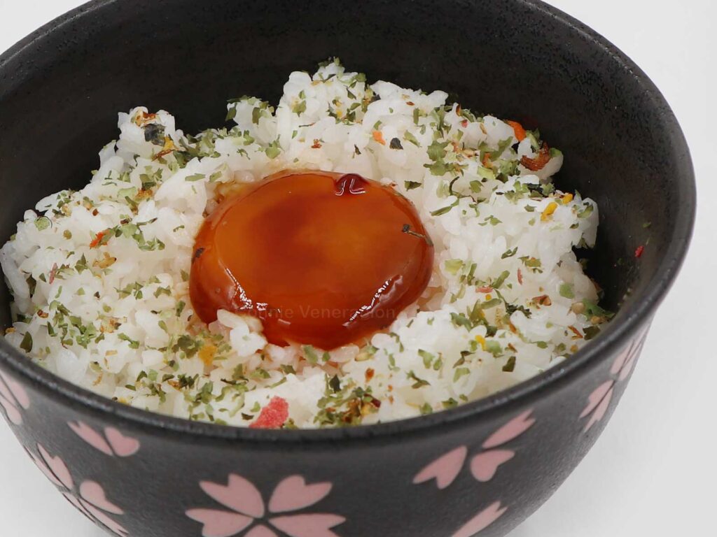 Shoyuzuke egg yolks
