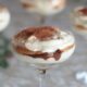 Tiramisu-inspired no-bake cheese and chocolate dessert made with Marie biscuits