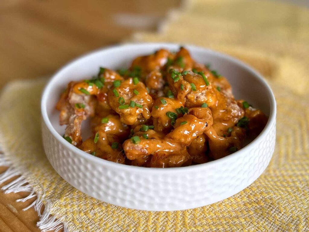 Chinese American-style bang bang bang chicken