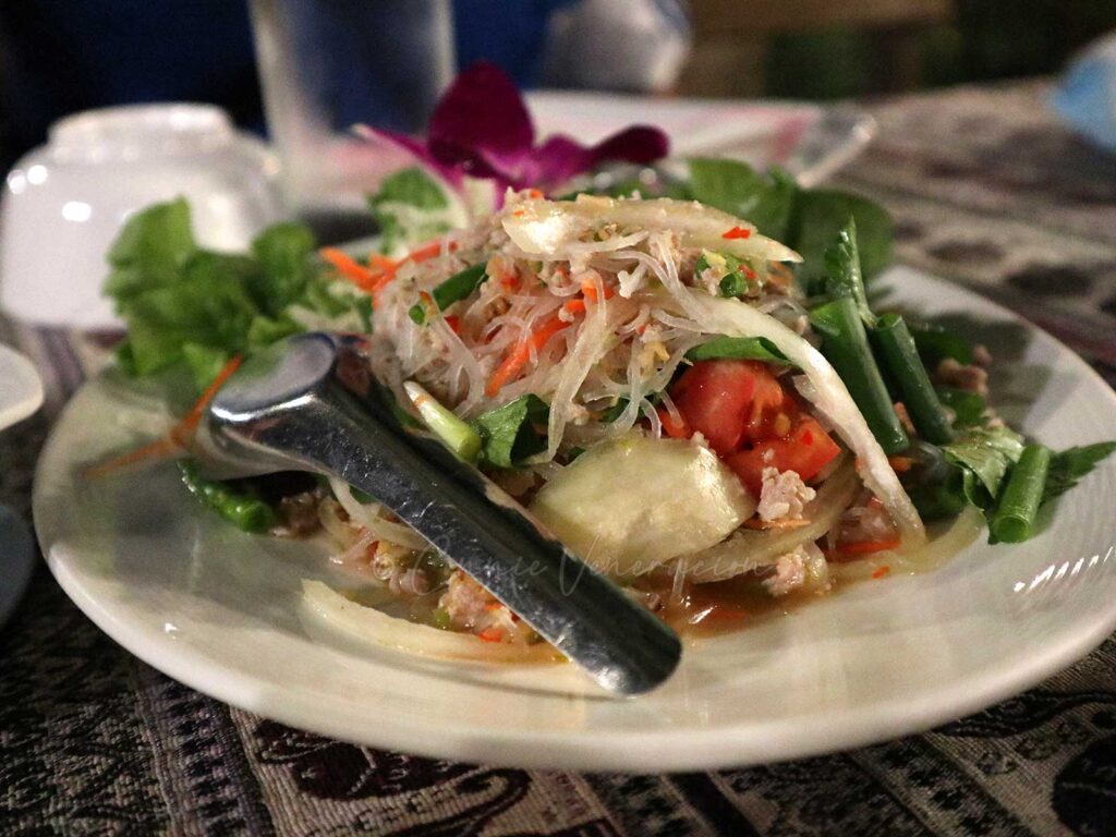 Thai glass noodle salad, Chiang Mai