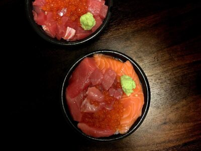 Sashimi rice bowl